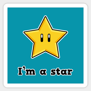 I'm a star Sticker